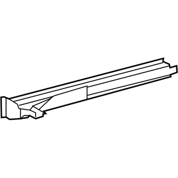 Toyota 57608-0C010 Side Reinforcement, Passenger Side