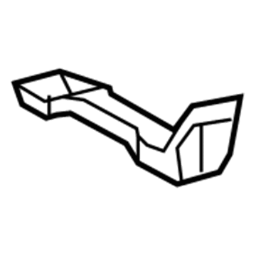 Toyota 57505-0C050 Floor Reinforcement, Passenger Side