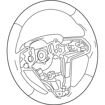 Toyota RAV4 Prime Steering Wheel - 45100-0R180-C0