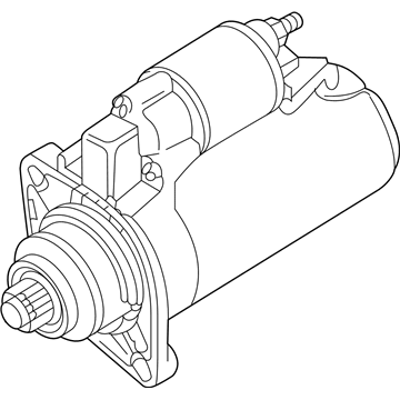 Toyota Tercel Starter Motor - 28100-11110-84