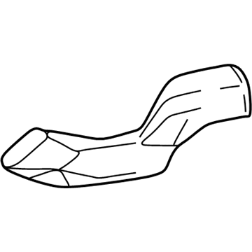 Toyota 55844-02040 Heater Duct, Inner