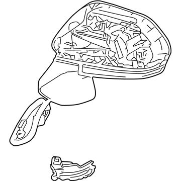 Toyota Avalon Car Mirror - 87901-07111