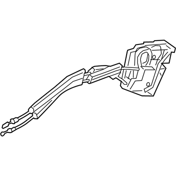 Scion iA Rear Passenger Door Handle Latch - 69050-WB001
