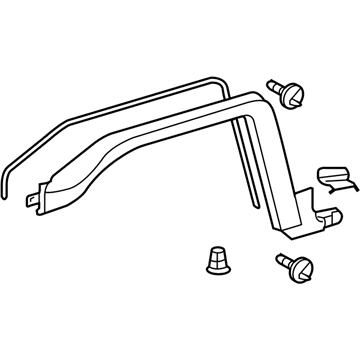Toyota 53087-35143 Flare, Passenger Side