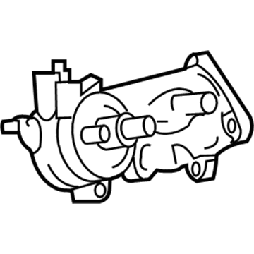 Toyota Sequoia Thermostat Housing - 16323-0S030