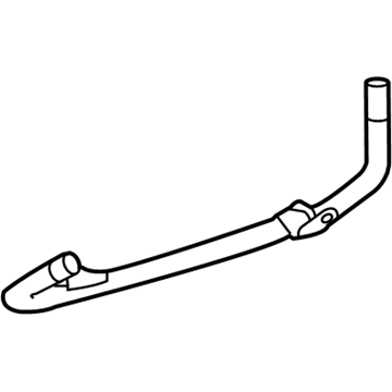 Toyota 16206-38070 By-Pass Hose