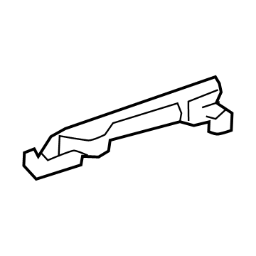 Toyota 69211-06090-D2 Handle, Outside, Red
