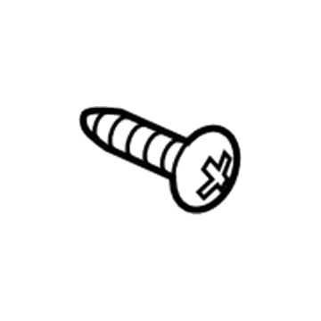 Toyota 90080-16111 Rocker Molding Screw