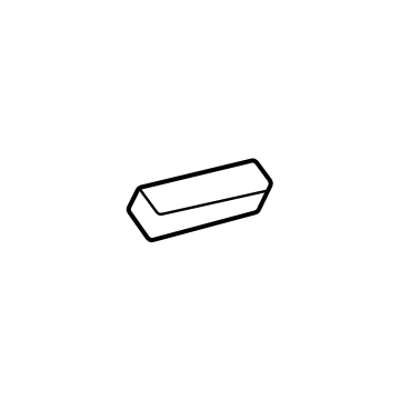 Toyota 62785-60030 Spacer, Quarter Window Glass, Rear