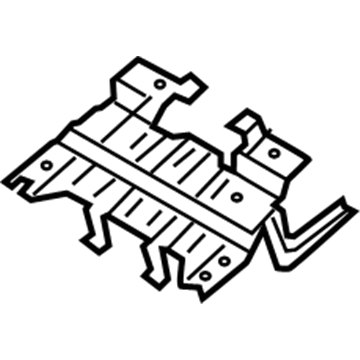 Toyota 63137-WB001 Lamp Bracket