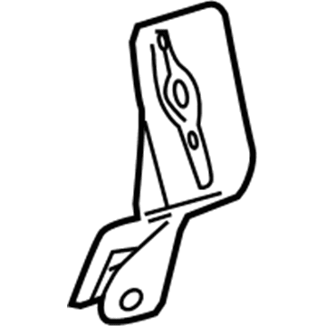 Toyota 86211-04070 Bracket,  Radio Receiver,  NO.1