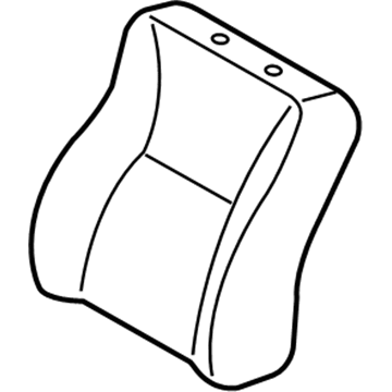 Toyota 71073-01170-B0 Seat Back Cover