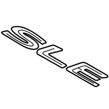 2004 Toyota Solara Emblem - 75443-AA150