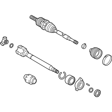 Toyota RAV4 Prime Axle Shaft - 43410-42360