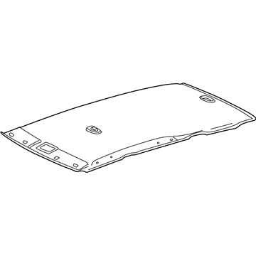 Toyota 63301-48190-A0 Headliner, Front