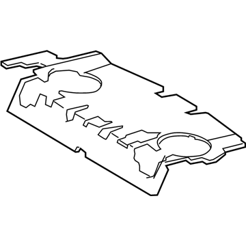 Toyota 64165-06230 Package Tray Cover