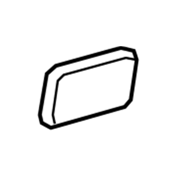 Toyota 62522-04060-C0 Hole Cover, Driver Side