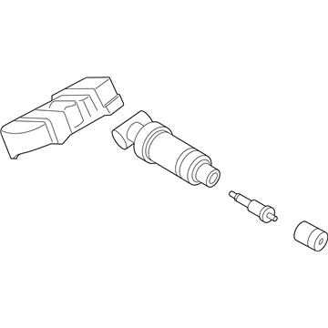 Toyota TPMS Sensor - 42607-WAA02