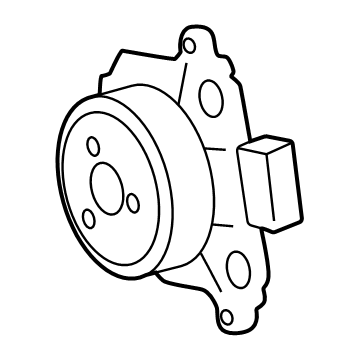 Toyota Prius Fan Motor - 16363-24130
