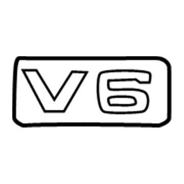 2004 Toyota Tacoma Emblem - PT211-V6980-01