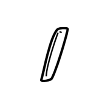 Toyota 75687-35010 Flare Pad, Driver Side