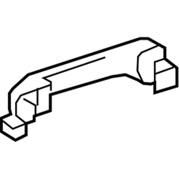 Toyota 69210-0C010 Handle, Outside, Black