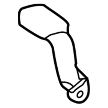 Toyota 73380-0E100-A0 Center Buckle