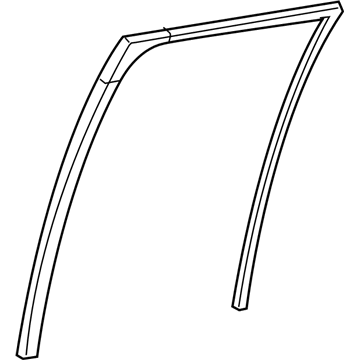 Toyota C-HR Window Run - 68152-F4010