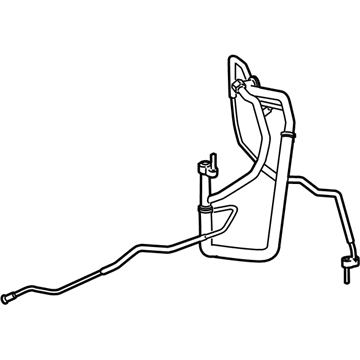 Toyota Land Cruiser A/C Hose - 88710-60C00