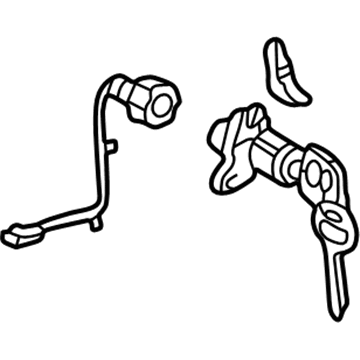 Toyota Camry Door Lock Cylinder - 69052-33160