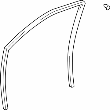 Toyota Echo Window Run - 68141-52140