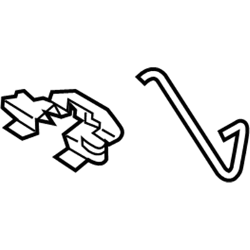 Scion 04948-76000 Brake Pads Hardware Kit