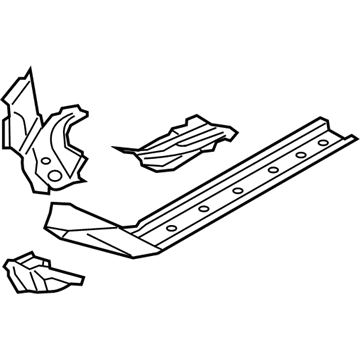 Scion SU003-05222 Front Rail Extension