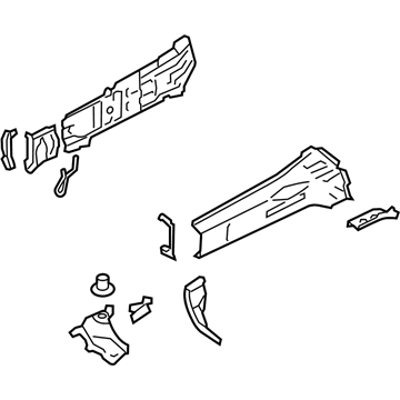 Scion SU003-05220 Rail Assembly