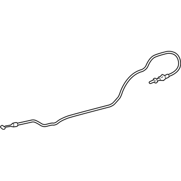 Toyota Fuel Door Release Cable - 77035-52340