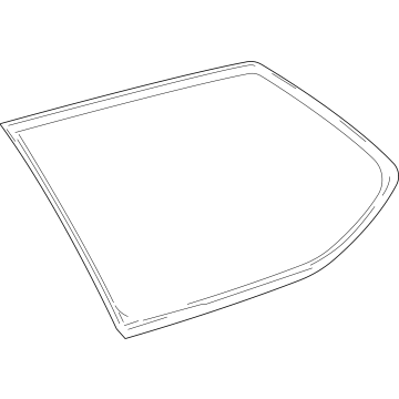 Toyota 62710-0E310 Quarter Glass