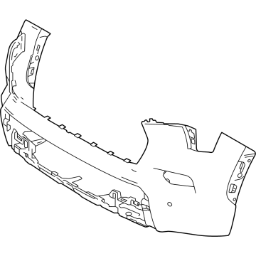 Toyota Sequoia Bumper - 52119-0C950