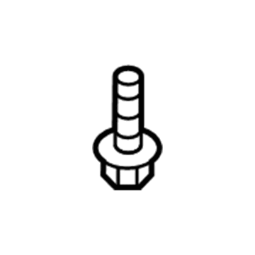Toyota 90119-A0452 Front Support Bolt