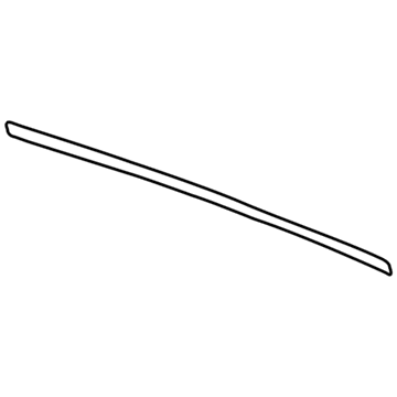 Toyota 75551-0C030 Drip Molding
