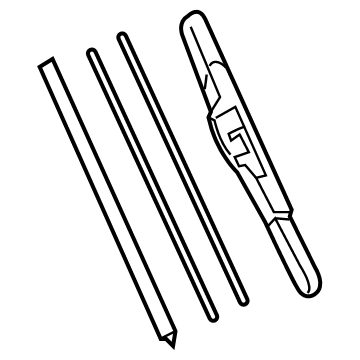 Toyota RAV4 Prime Windshield Wiper - 85212-0R080