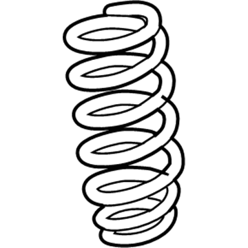 Toyota 48131-AD231 Coil Spring, Driver Side
