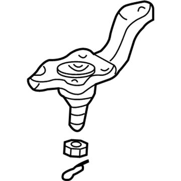 Toyota 43330-39556 Lower Ball Joint, Front Passenger Side