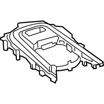 Toyota 58821-02A40 Trim Panel, Upper