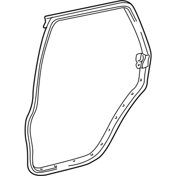 Toyota 4Runner Weather Strip - 67871-35080