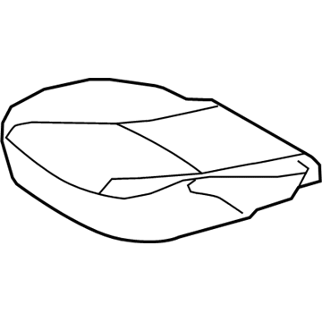 Toyota 71072-47312-B6 Cushion Cover
