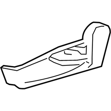 Toyota 71812-47070-C0 Cushion Shield