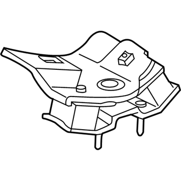 Toyota Solara Engine Mount - 12372-74370