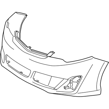 Toyota 52119-06975 Bumper Cover
