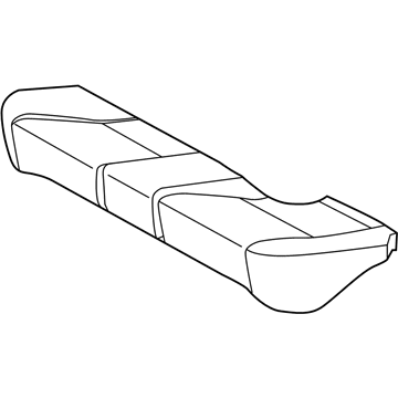 Toyota 71503-52450 Seat Cushion Pad
