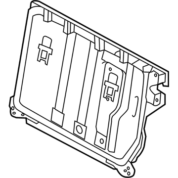 Toyota 71018-52510 Seat Back Frame